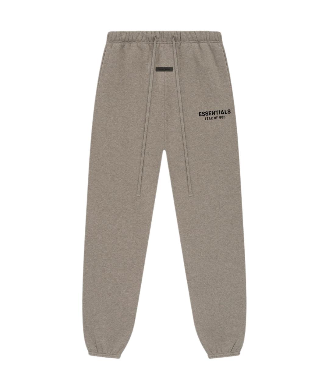 FEAR OF GOD ESSENTIALS Серые хлопковые повседневные брюки, фото 1