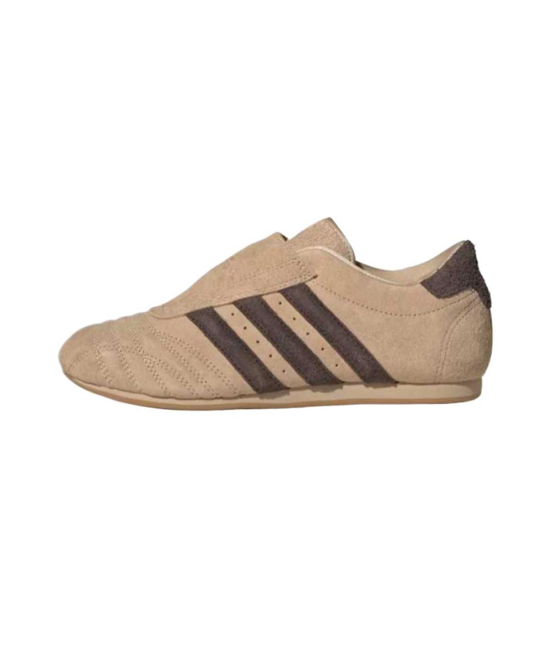 ADIDAS Коричневые кеды, фото 2