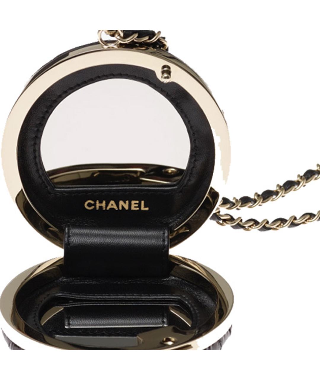 CHANEL Черная сумка через плечо, фото 4