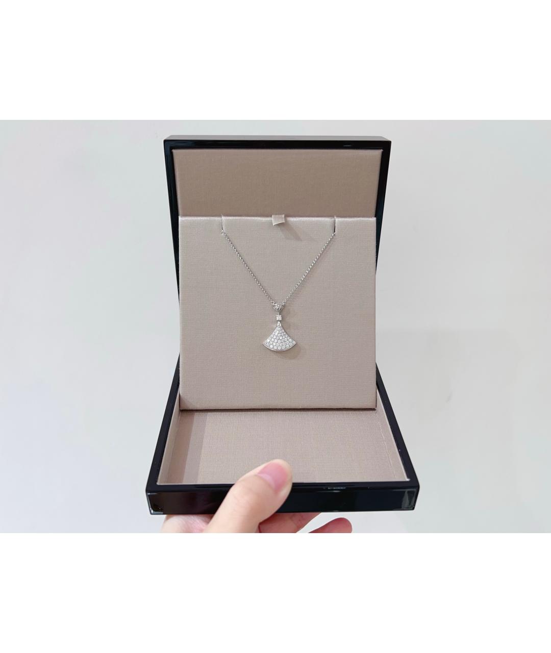 BVLGARI Подвеска из белого золота, фото 2