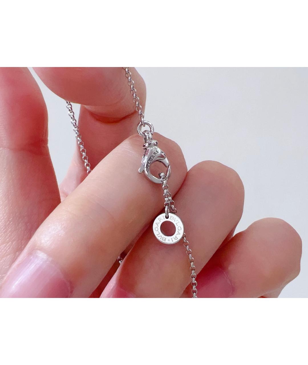 BVLGARI Подвеска из белого золота, фото 6