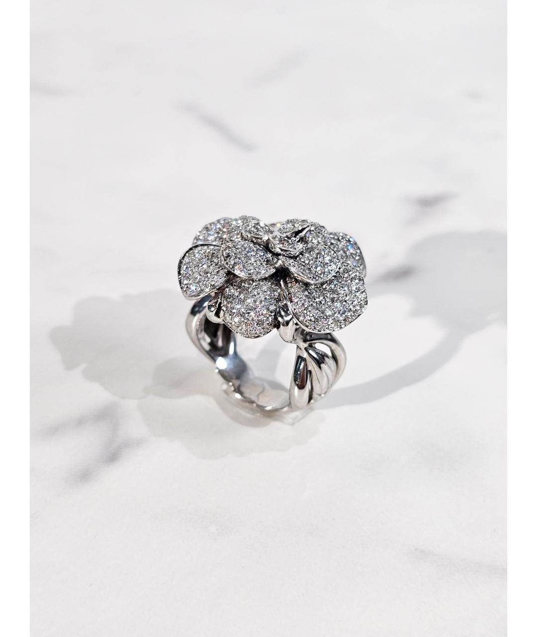 CHANEL Кольцо из белого золота, фото 4