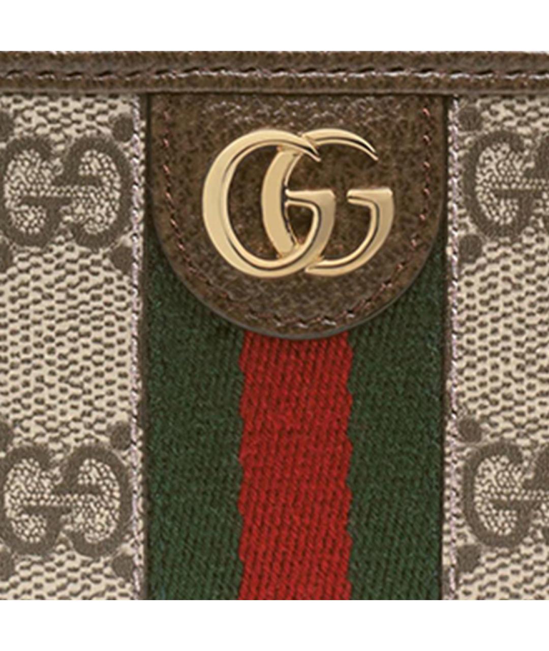 GUCCI Бежевый кардхолдер, фото 4