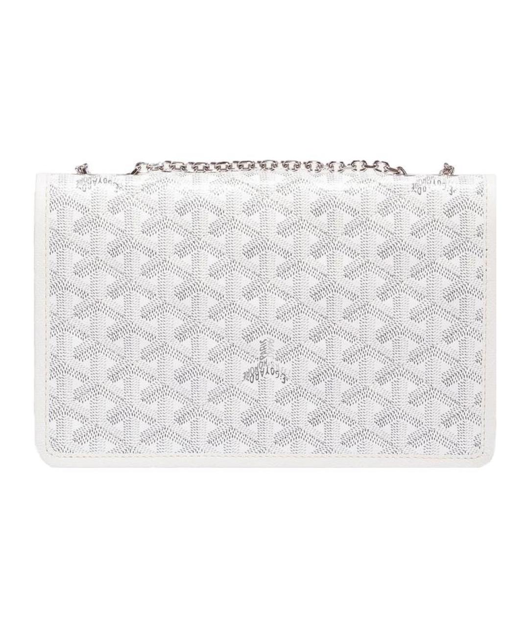 GOYARD Белая сумка через плечо, фото 3