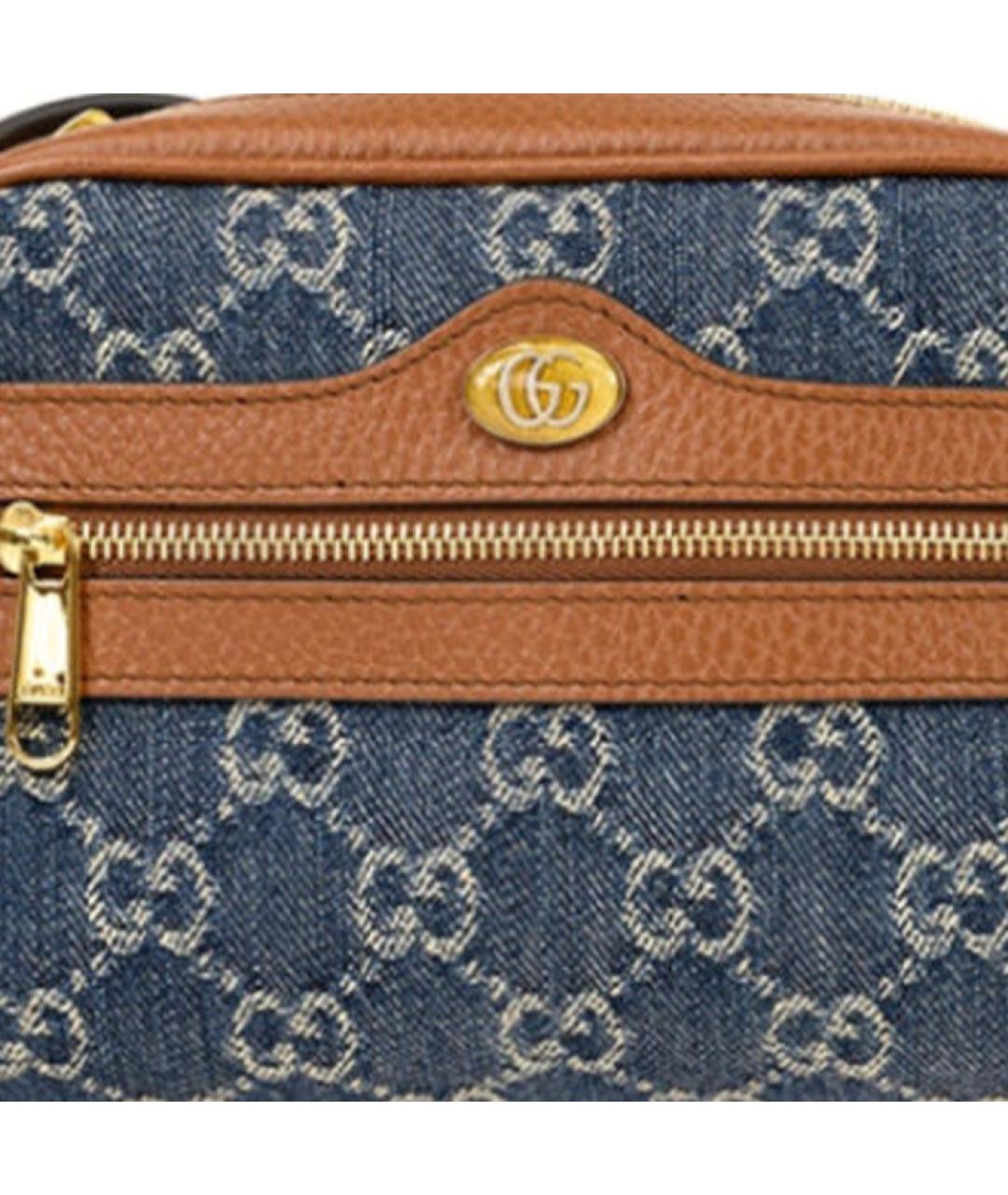 GUCCI Синяя сумка через плечо, фото 2