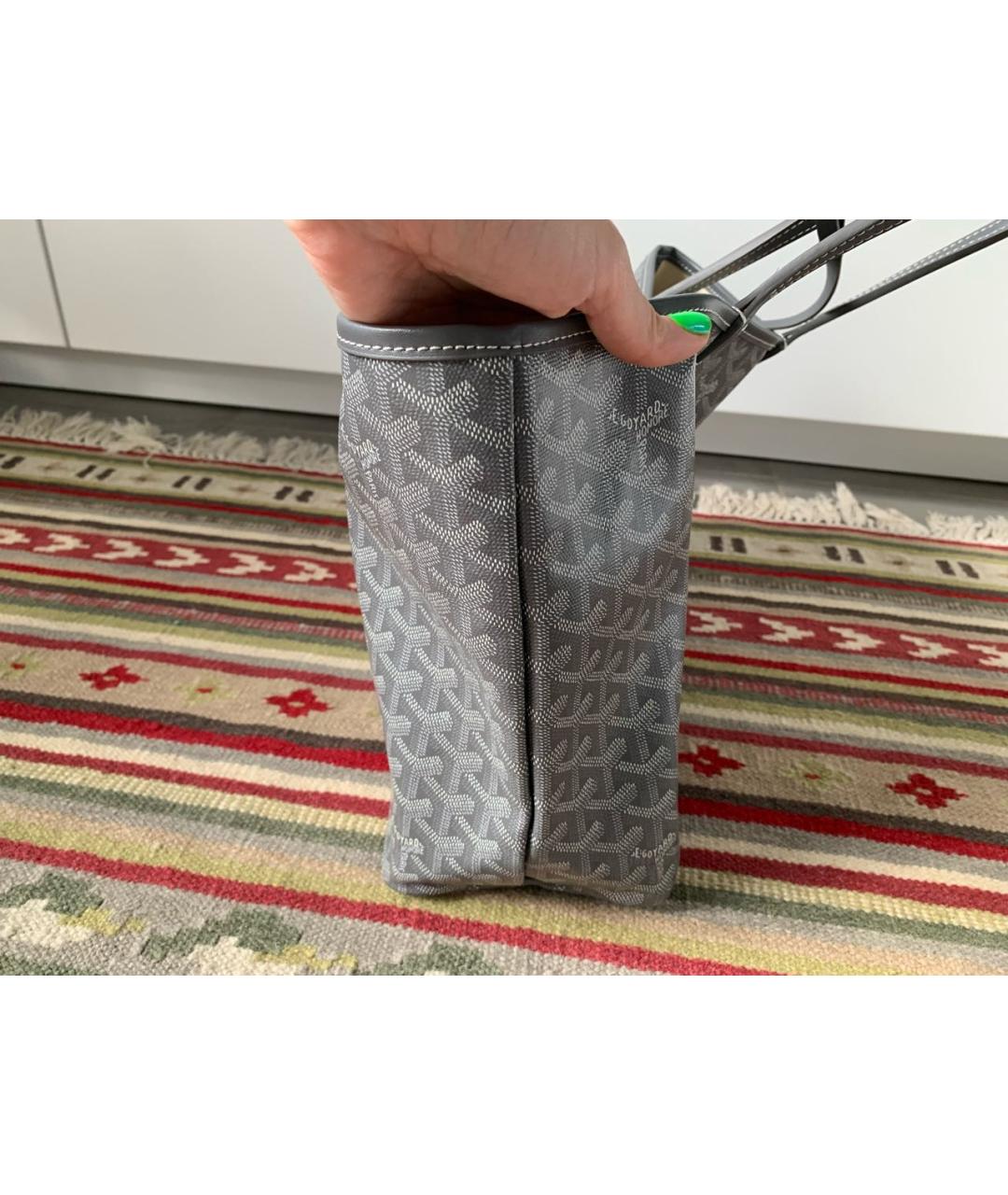 GOYARD Серая сумка тоут, фото 2
