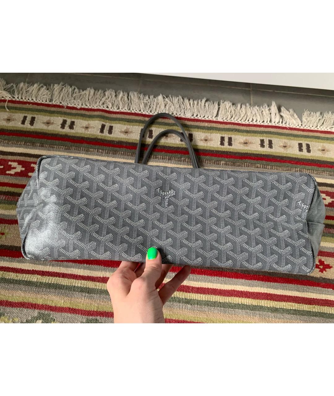 GOYARD Серая сумка тоут, фото 3
