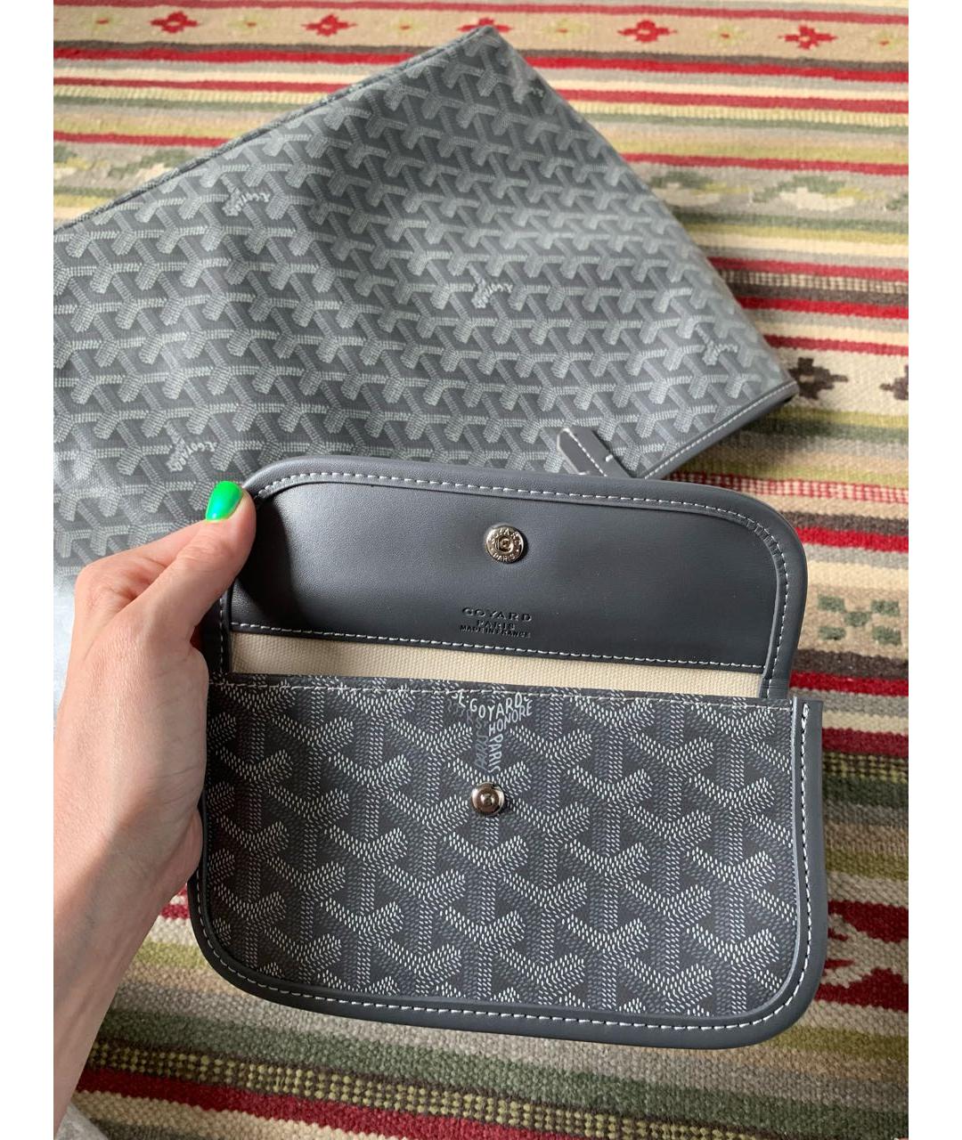 GOYARD Серая сумка тоут, фото 4