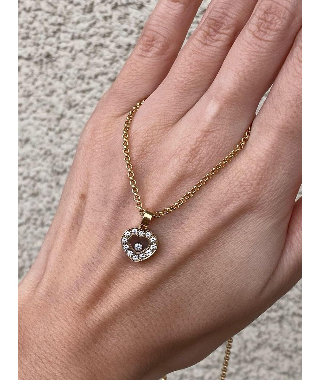 CHOPARD Золотая подвеска из розового золота, фото 2