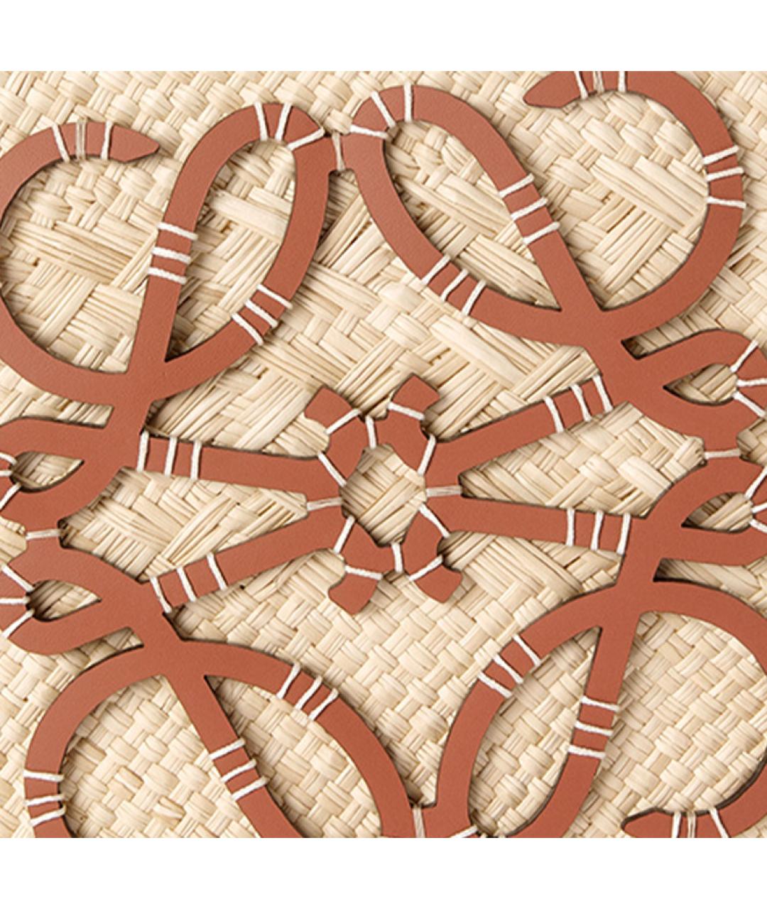 LOEWE Бежевая сумка с короткими ручками, фото 4