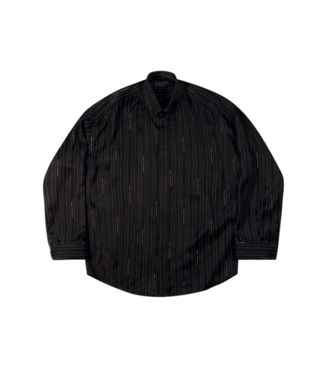 BALENCIAGA Черная рубашка, фото 1