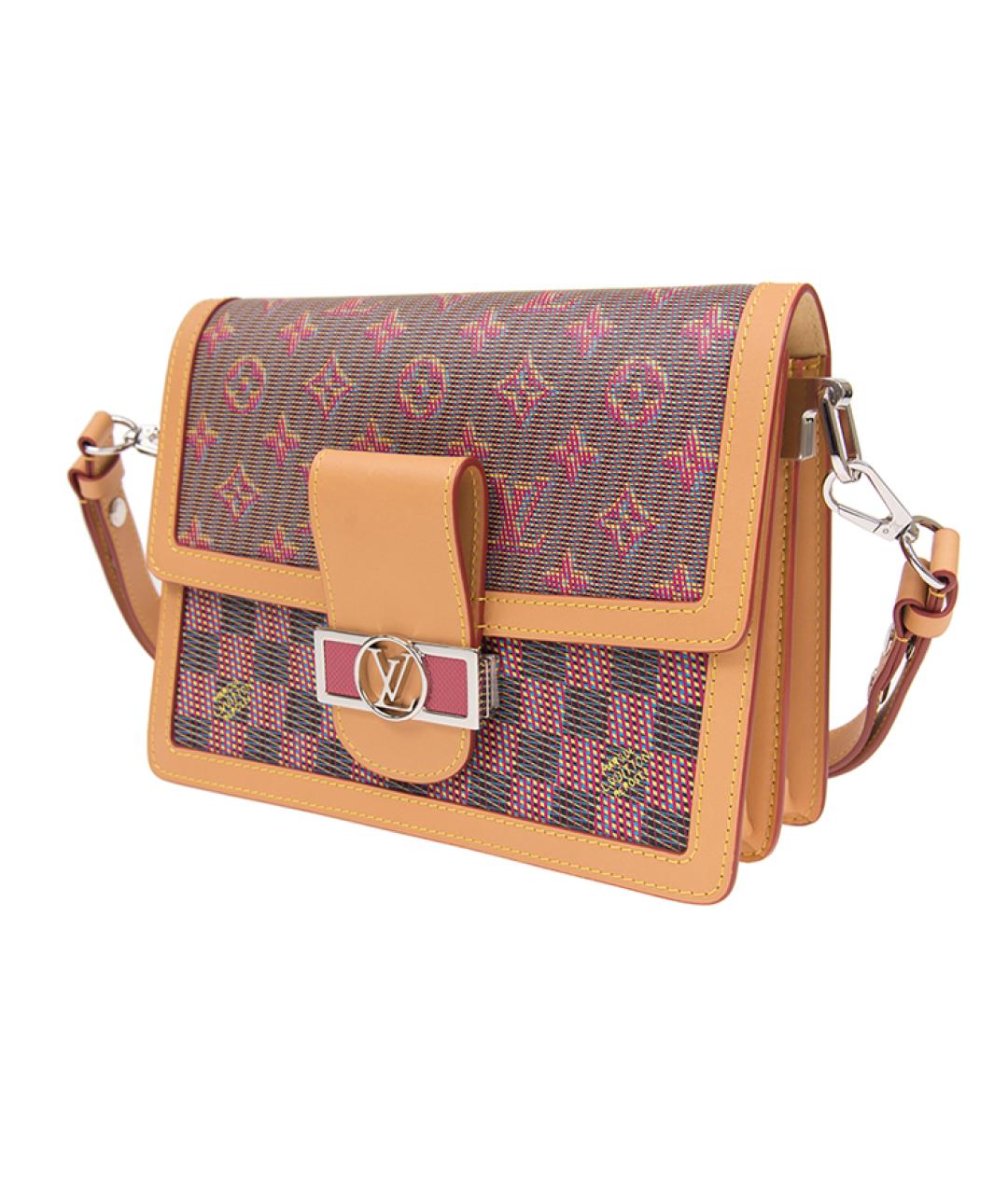 LOUIS VUITTON Коричневая сумка через плечо, фото 3