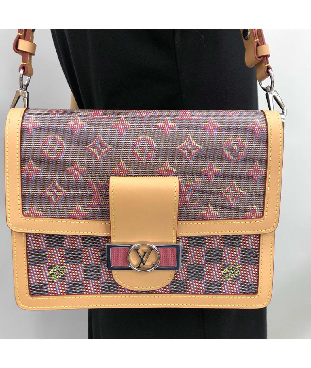 LOUIS VUITTON Коричневая сумка через плечо, фото 8