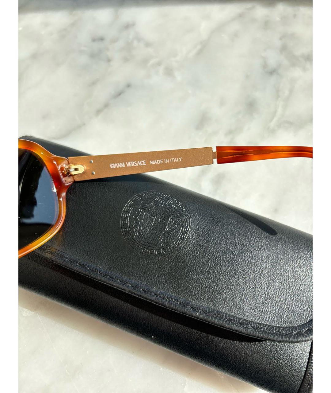 VERSACE Пластиковые солнцезащитные очки, фото 7