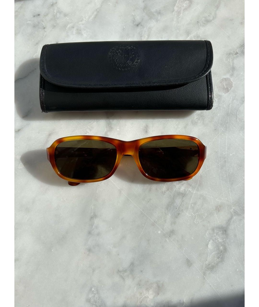 VERSACE Пластиковые солнцезащитные очки, фото 9