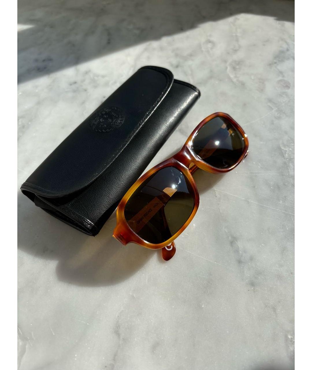 VERSACE Пластиковые солнцезащитные очки, фото 8