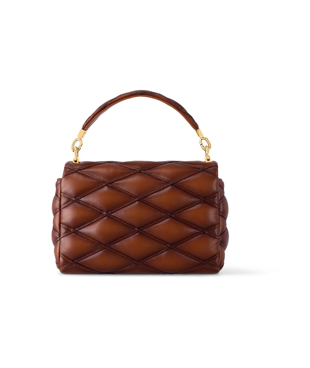 LOUIS VUITTON Коричневая сумка через плечо, фото 3