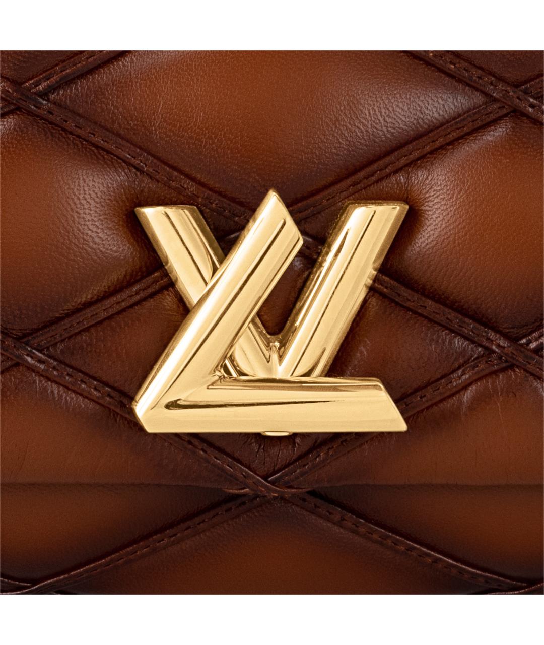 LOUIS VUITTON Коричневая сумка через плечо, фото 4