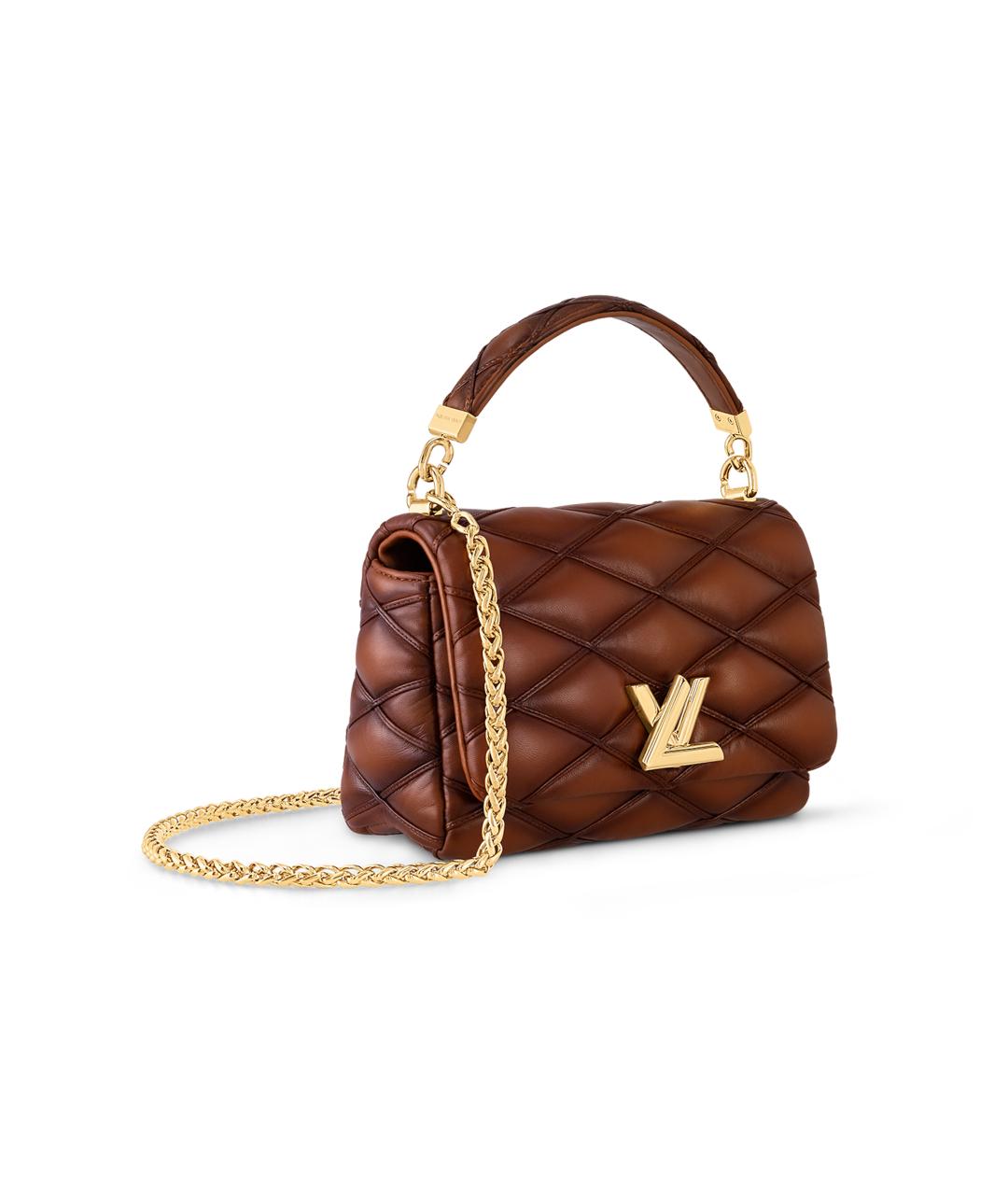 LOUIS VUITTON Коричневая сумка через плечо, фото 2