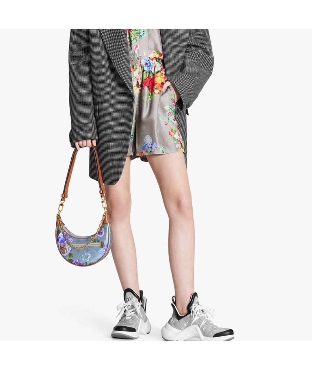 LOUIS VUITTON Синяя сумка через плечо, фото 8