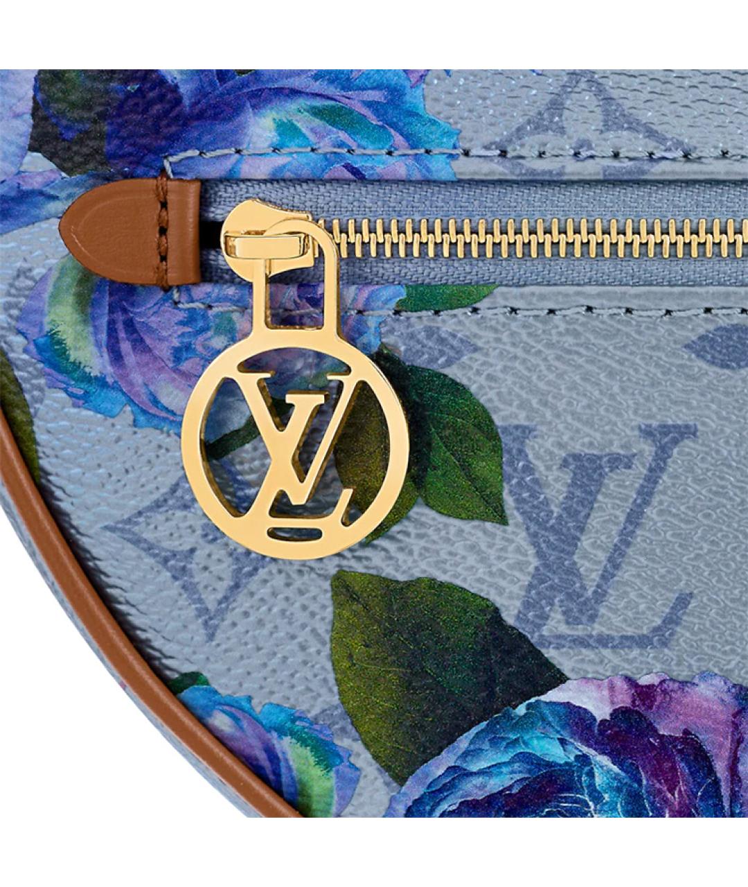 LOUIS VUITTON Синяя сумка через плечо, фото 5