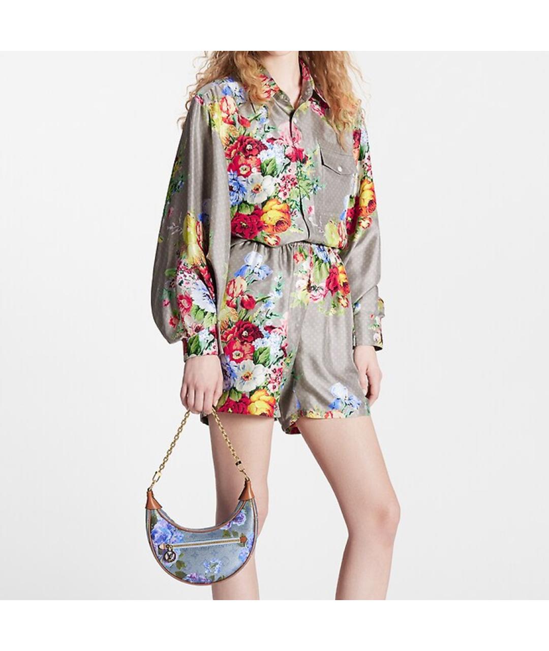 LOUIS VUITTON Синяя сумка через плечо, фото 7