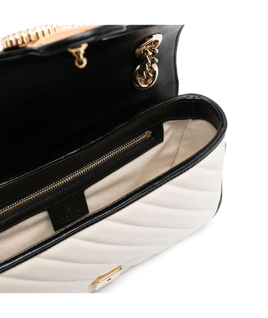 GUCCI Белая сумка через плечо, фото 3