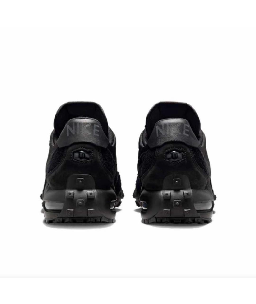 NIKE Черные текстильные низкие кроссовки / кеды, фото 4