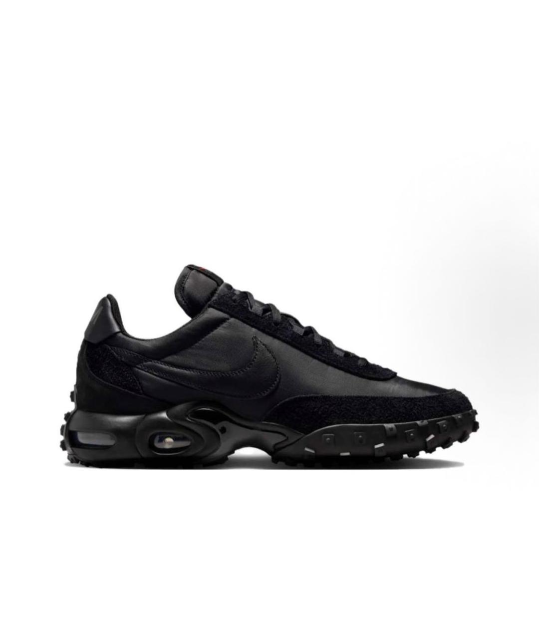 NIKE Черные замшевые низкие кроссовки / кеды, фото 9