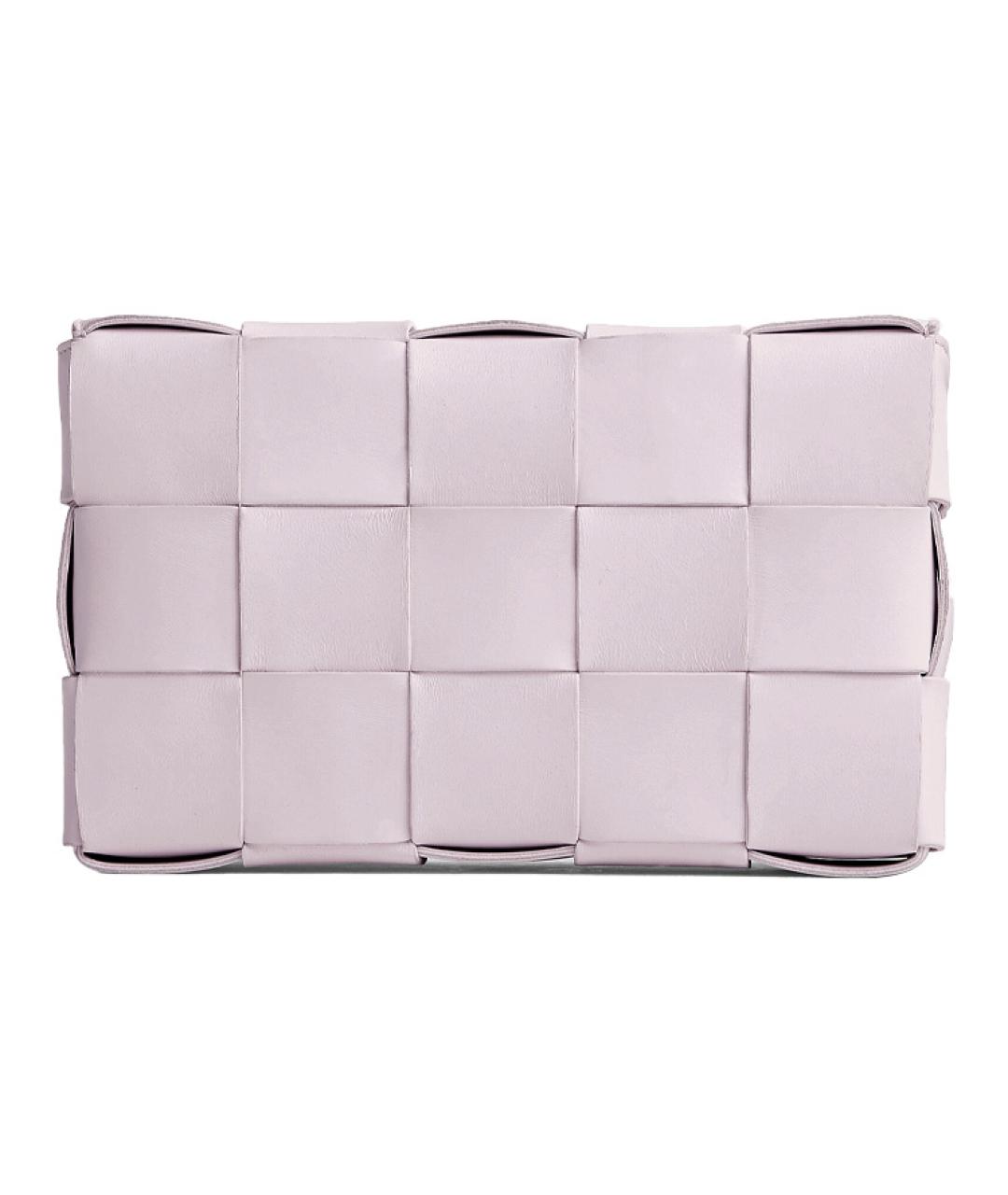 BOTTEGA VENETA Фиолетовая кожаная сумка через плечо, фото 2