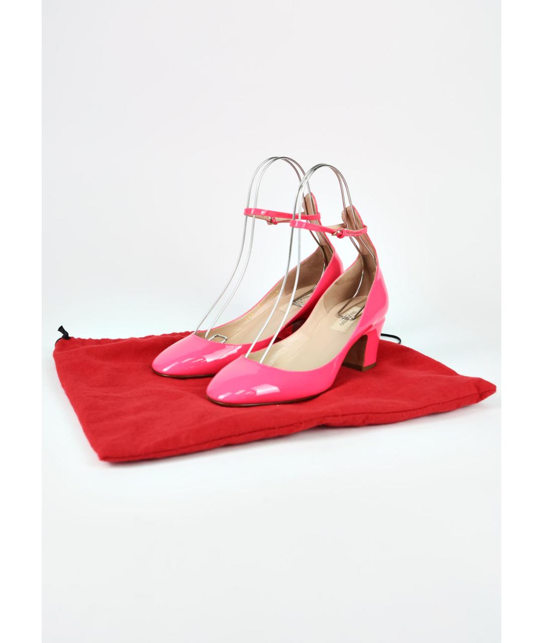 VALENTINO Фуксия туфли из лакированной кожи, фото 6