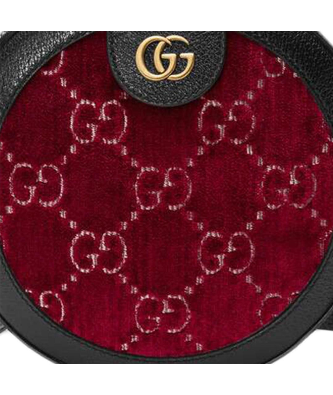 GUCCI Красная сумка через плечо, фото 5