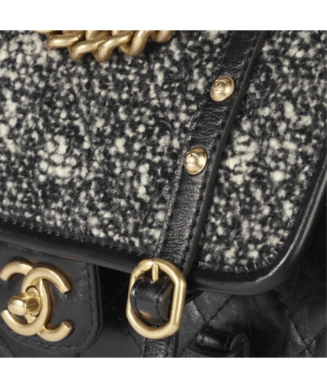 CHANEL Черная сумка через плечо, фото 3