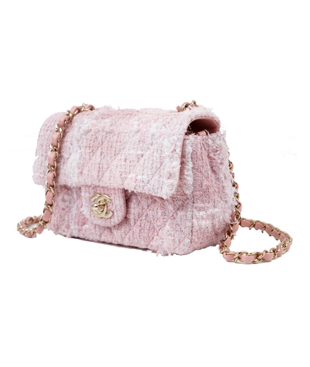 CHANEL Розовая сумка через плечо, фото 2