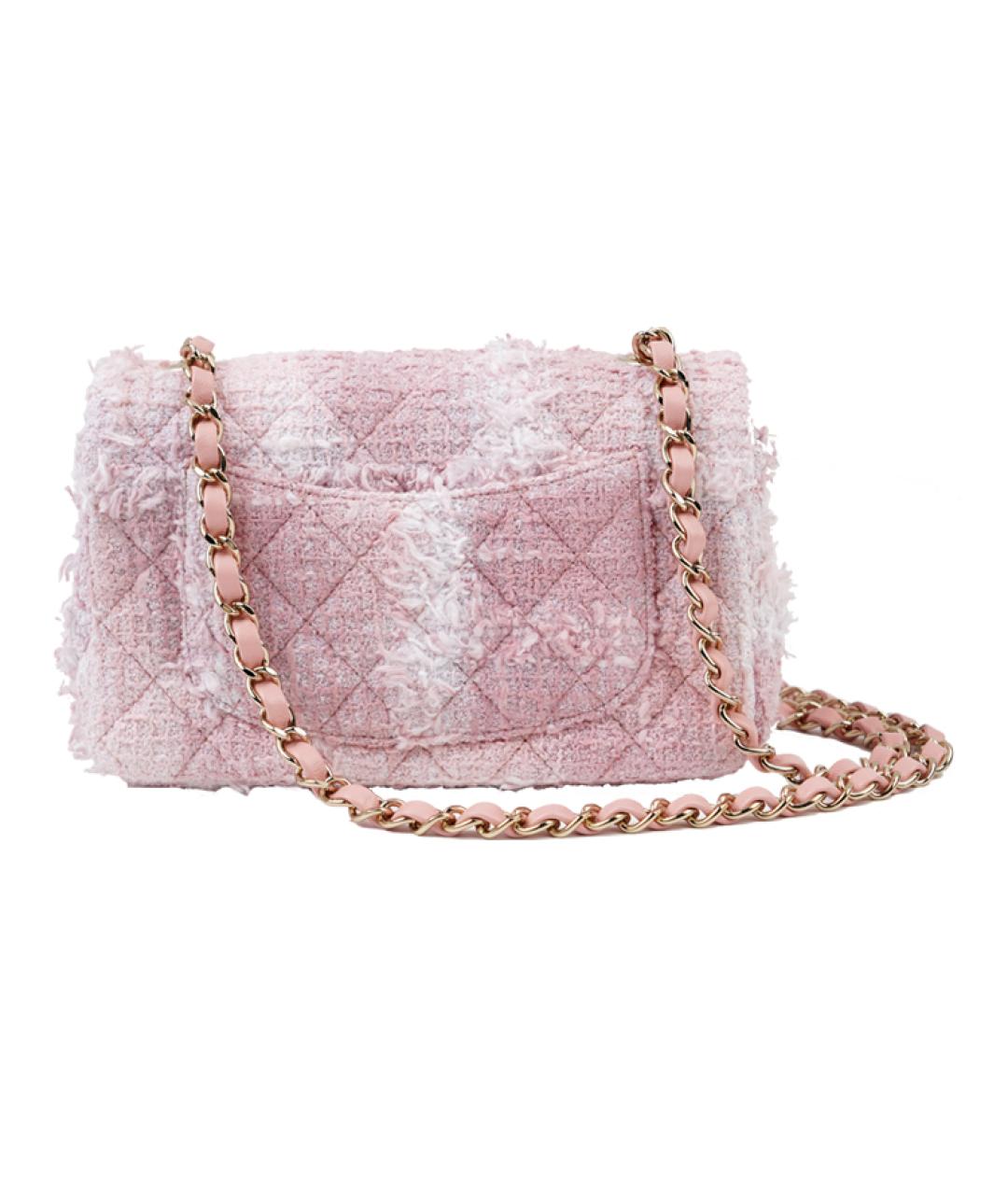 CHANEL Розовая сумка через плечо, фото 3