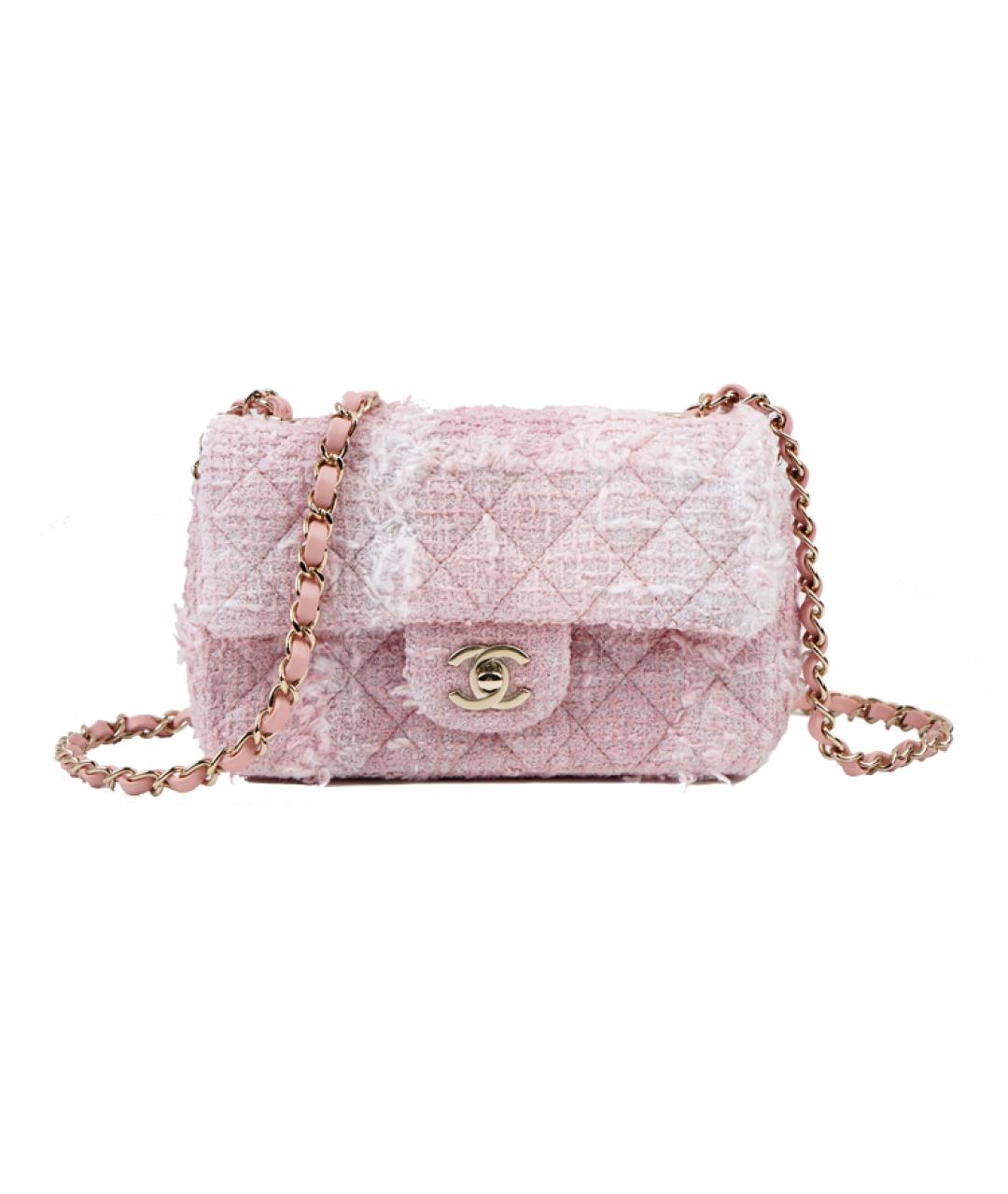 CHANEL Розовая сумка через плечо, фото 1