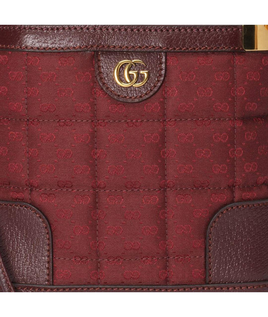 GUCCI Красная сумка с короткими ручками, фото 9