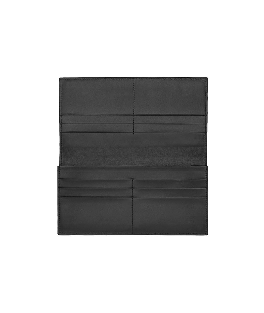 BOTTEGA VENETA Черный кошелек, фото 5