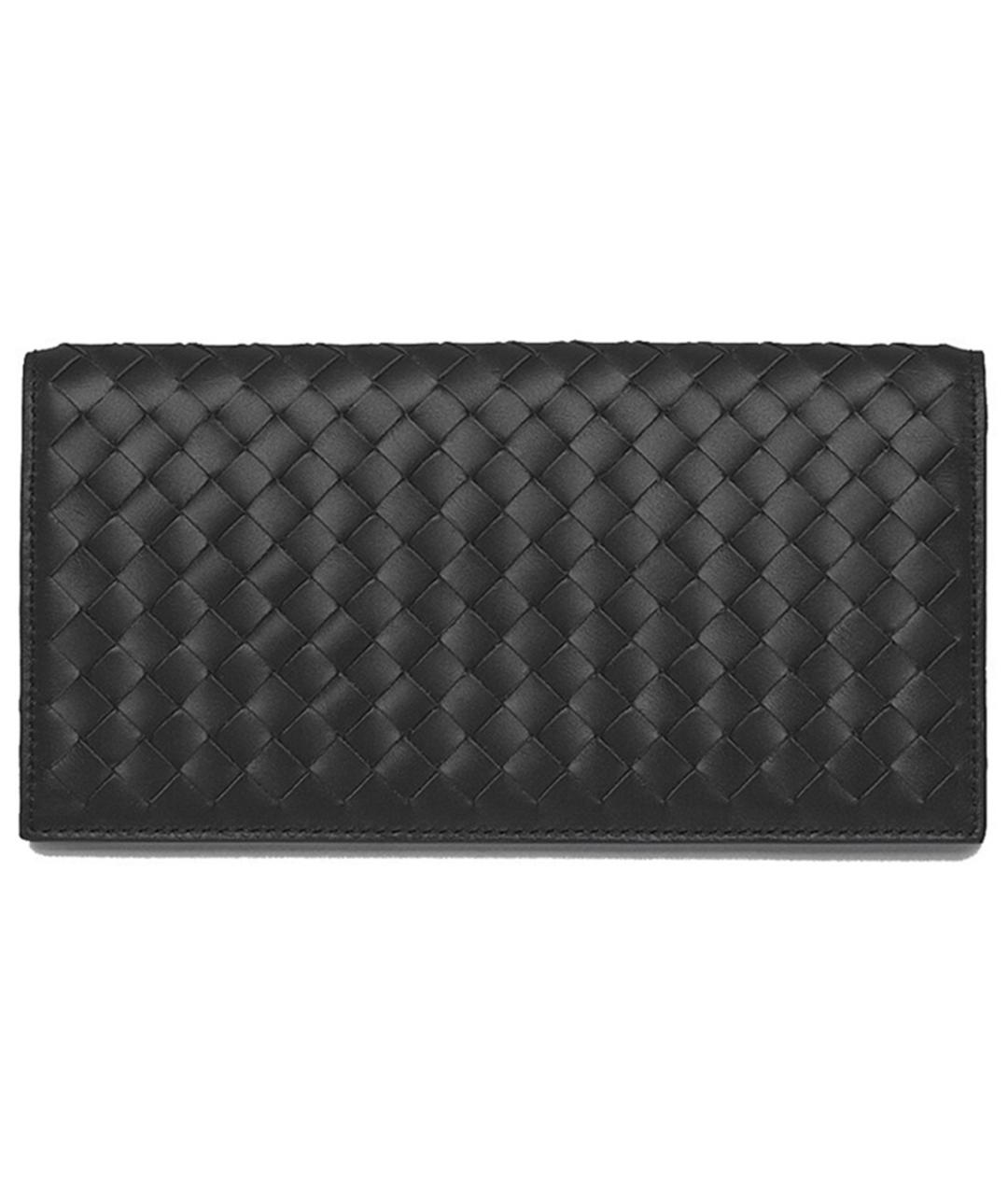 BOTTEGA VENETA Черный кошелек, фото 1