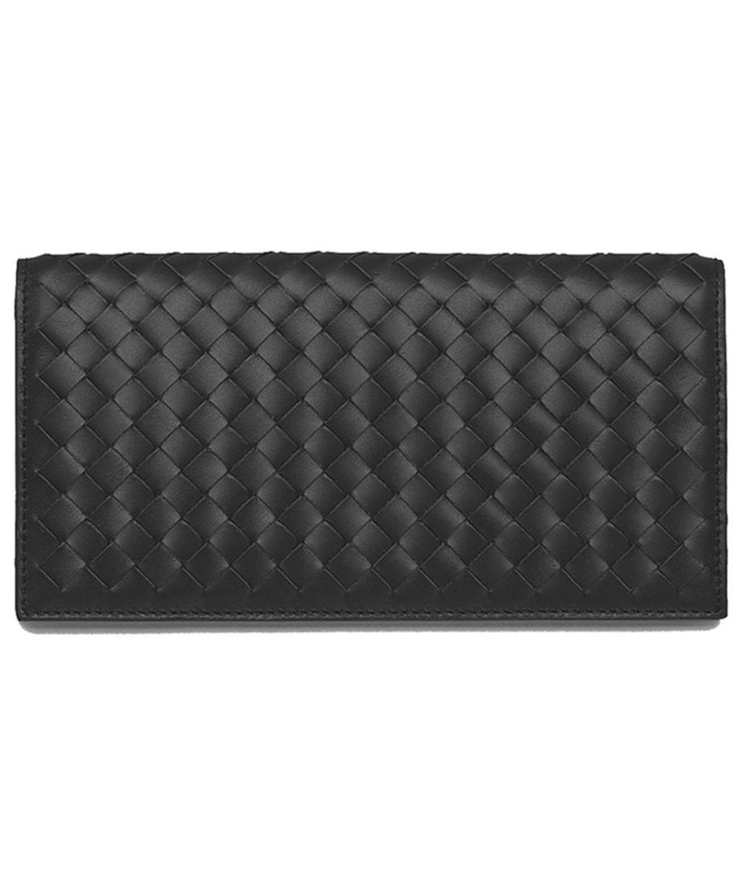 BOTTEGA VENETA Черный кошелек, фото 3