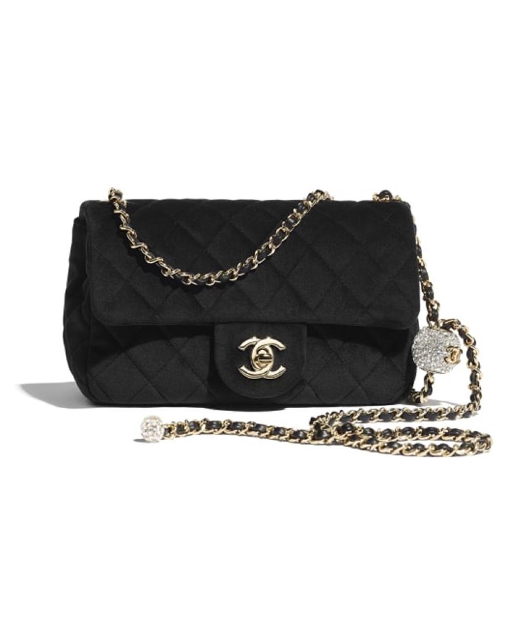 CHANEL Черная сумка через плечо, фото 1
