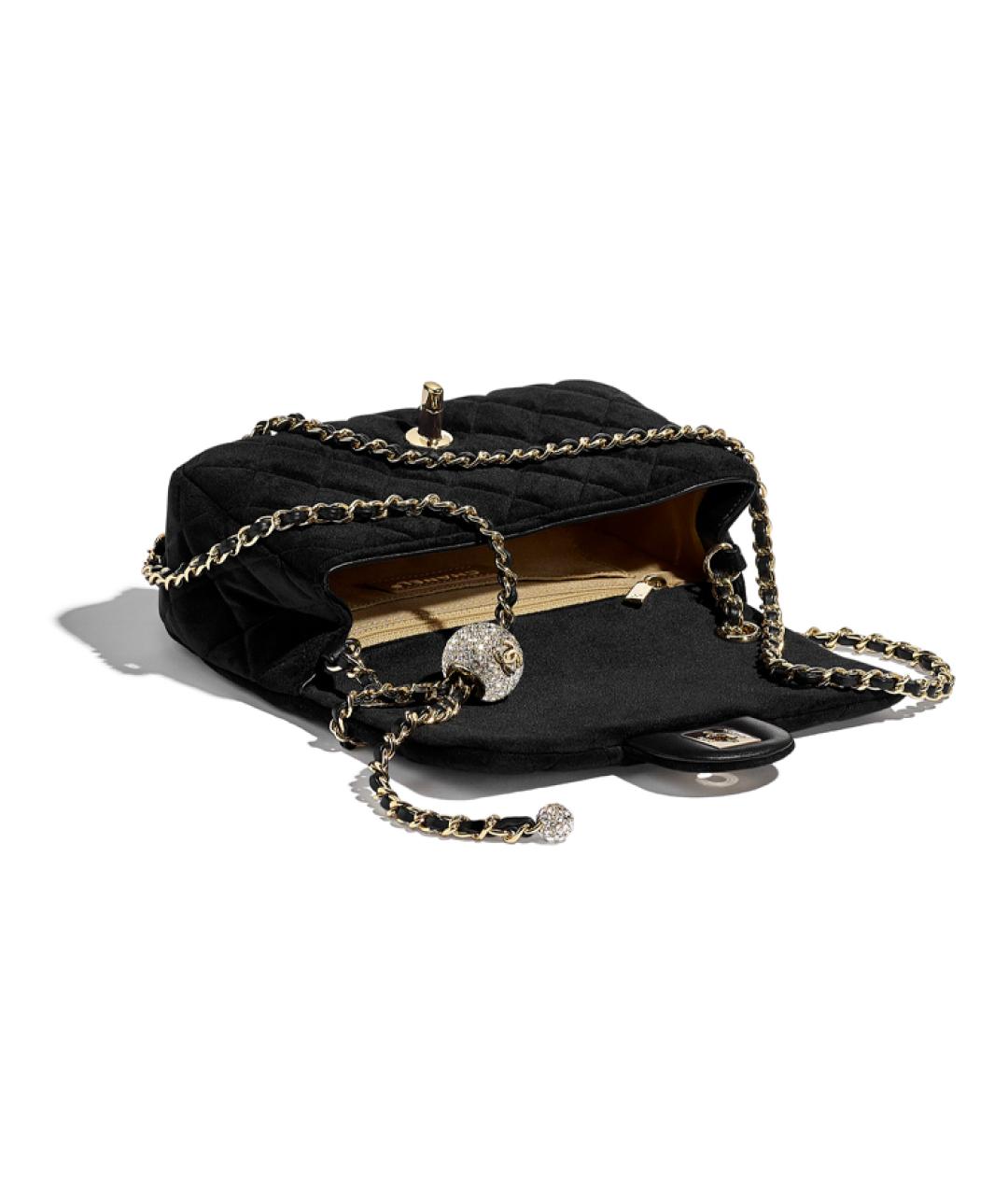 CHANEL Черная сумка через плечо, фото 3