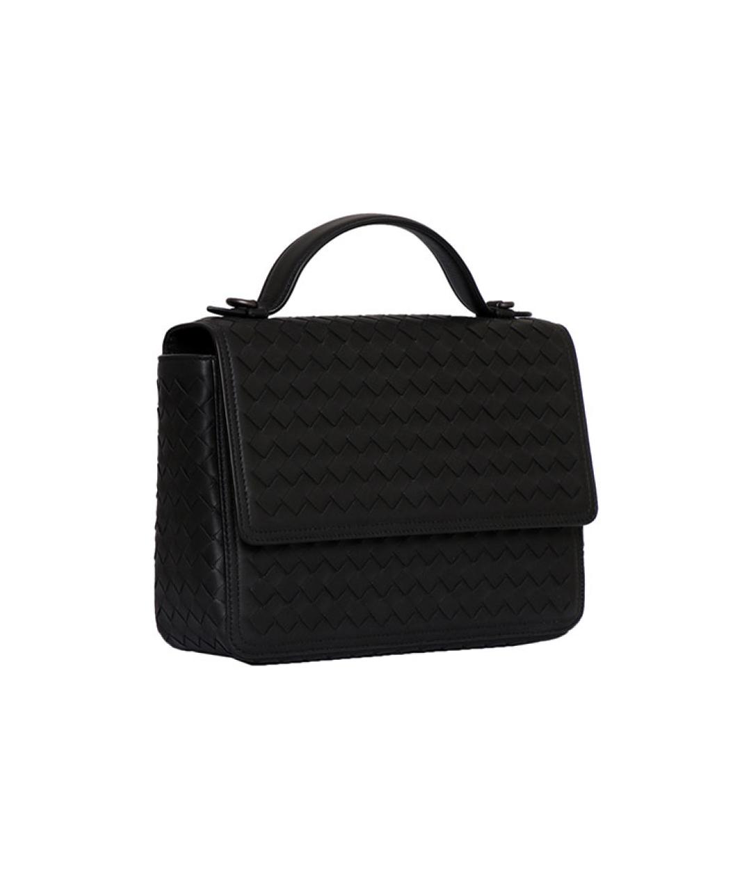 BOTTEGA VENETA Черная сумка с короткими ручками, фото 2