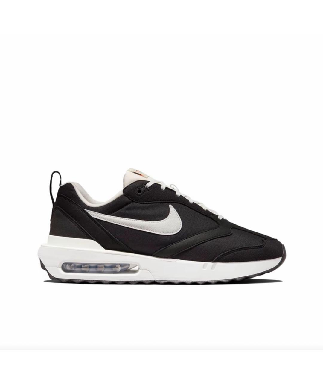 NIKE Черные текстильные низкие кроссовки / кеды, фото 1