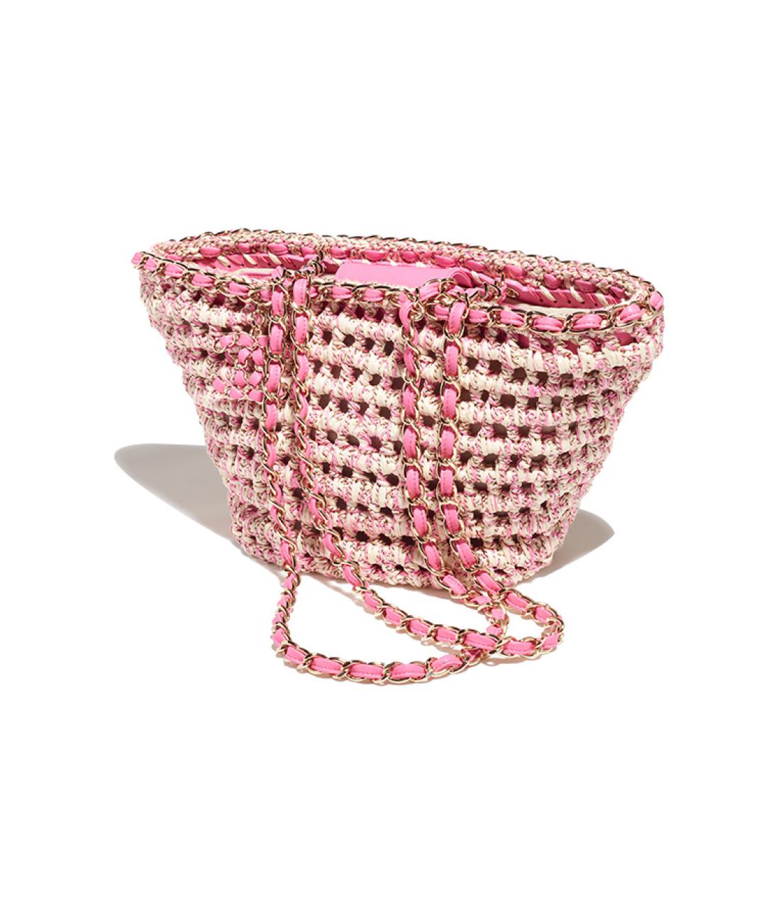 CHANEL Розовая сумка через плечо, фото 2