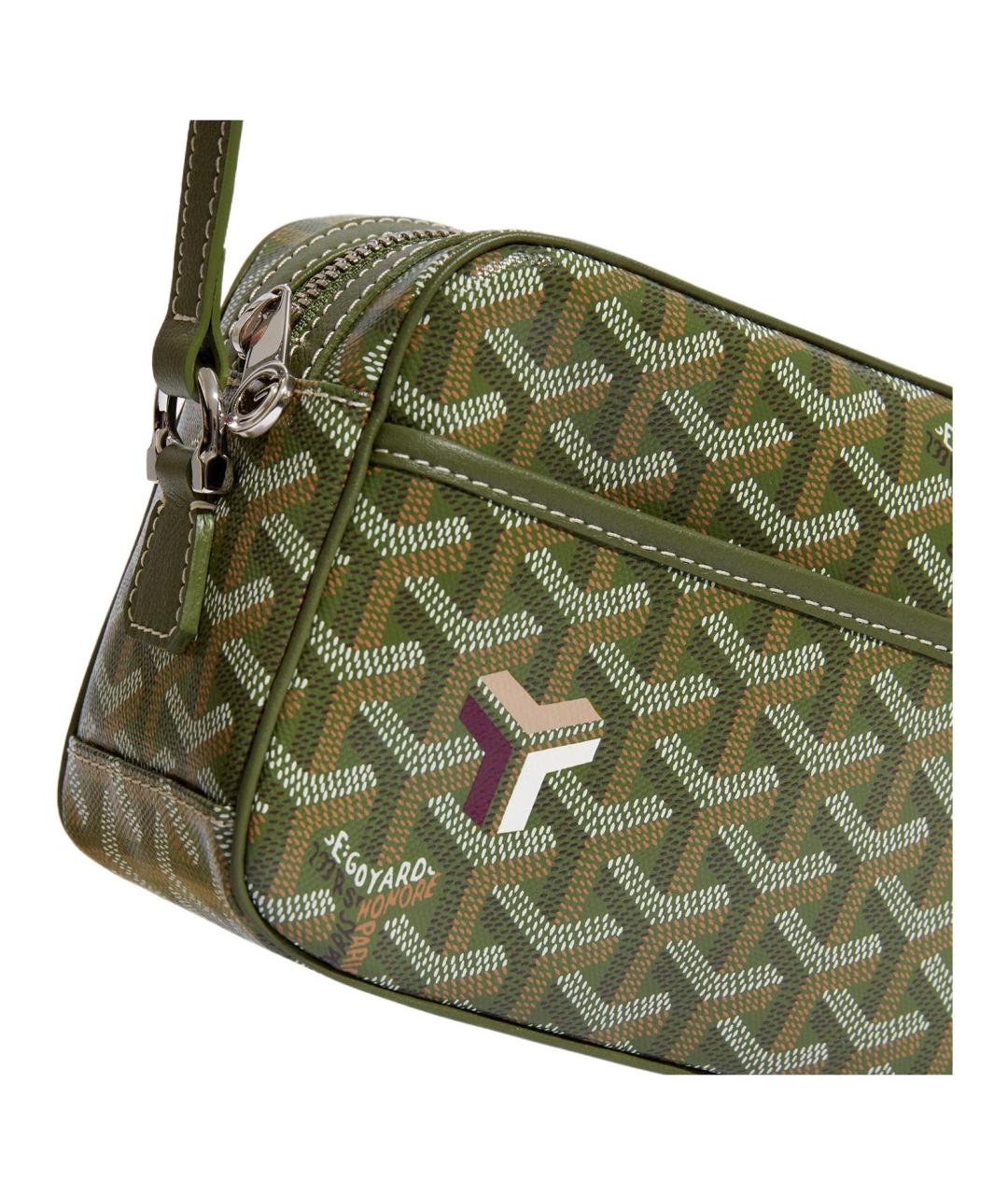 GOYARD Хаки сумка через плечо, фото 4