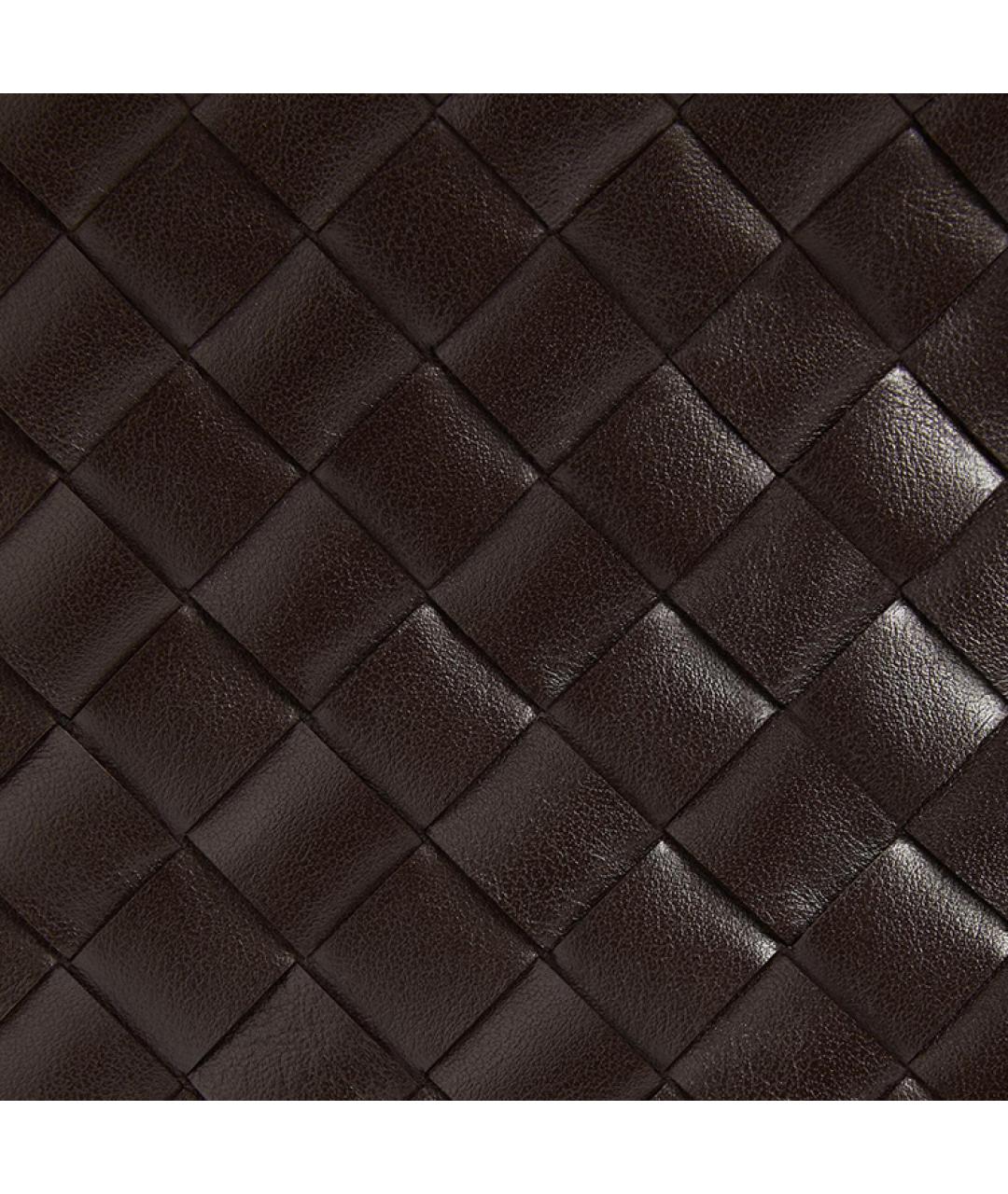 BOTTEGA VENETA Коричневая сумка на плечо, фото 4