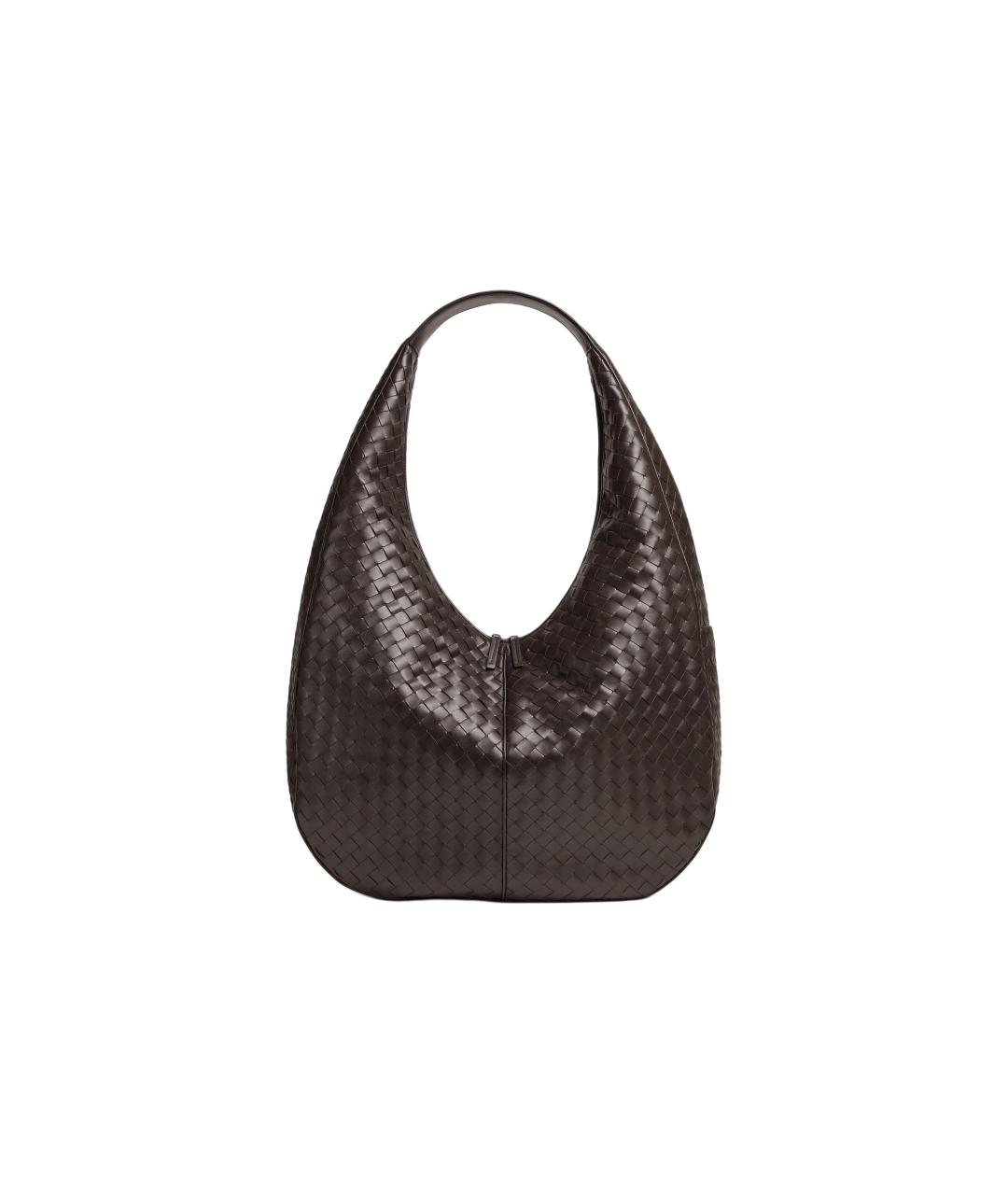 BOTTEGA VENETA Коричневая сумка на плечо, фото 1