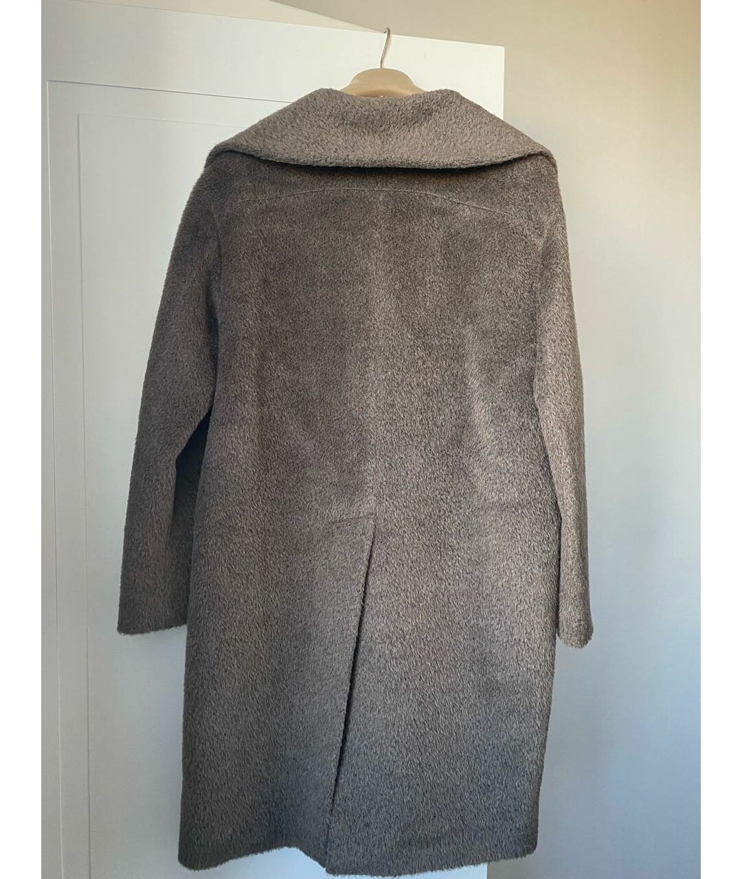 AGNONA Антрацитовое шерстяное пальто, фото 2