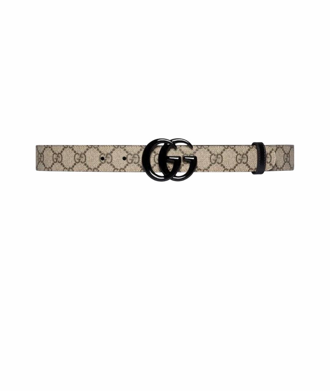 GUCCI Бежевый ремень, фото 1